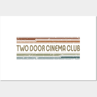 Two Door Cinema Club Retro Lines Posters and Art